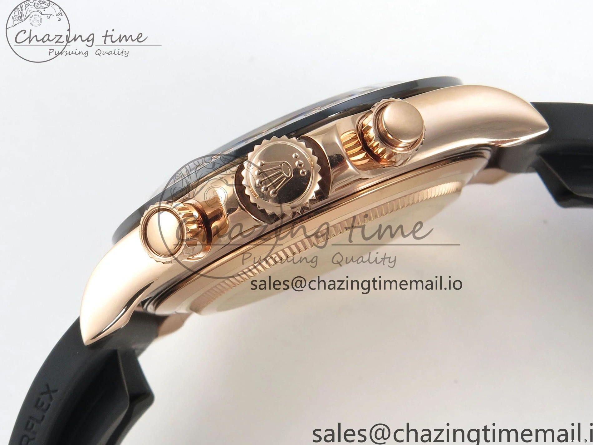 0125 OdorResistant Daytona 116515 QF 1:1 Best Edition Black RG Dial on Oysterflex Strap SH4130 V11（Gain Weight） 160